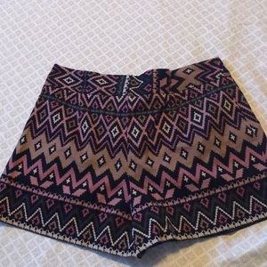 Aztec shorts